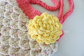 Mermaid bag crochet online pattern