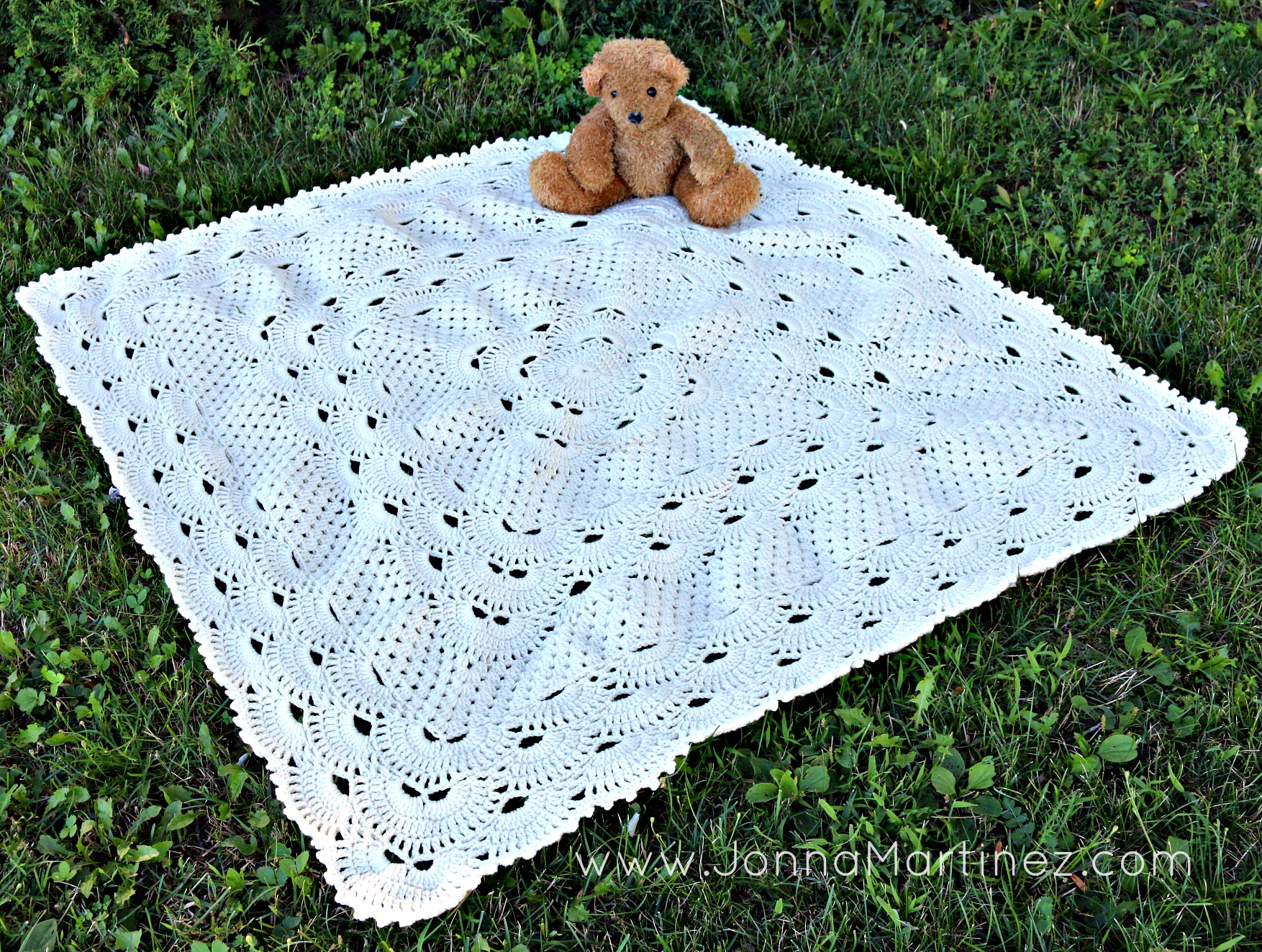 Grandmas German Shells Blanket Pattern Jonna Martinez