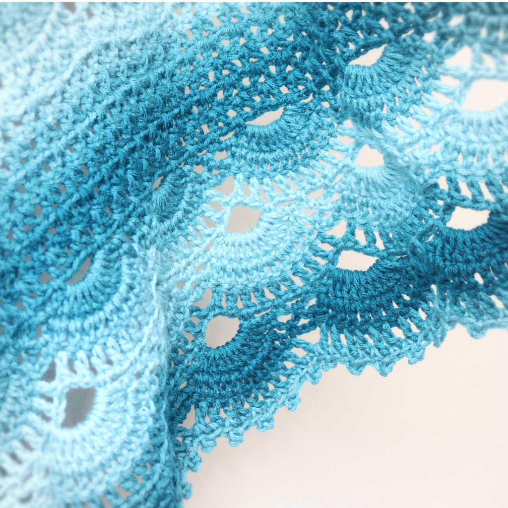 Victoria's German Shells Shawl | Jonna Martinez