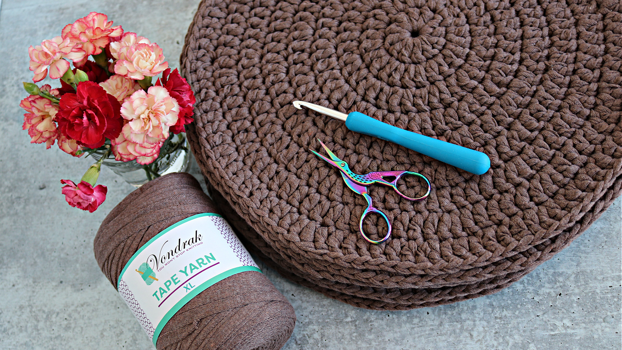 How to Crochet Round Placemats Tutorial Jonna Martinez